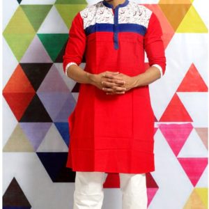 Fashionable Men's Boishakhi Panjabi