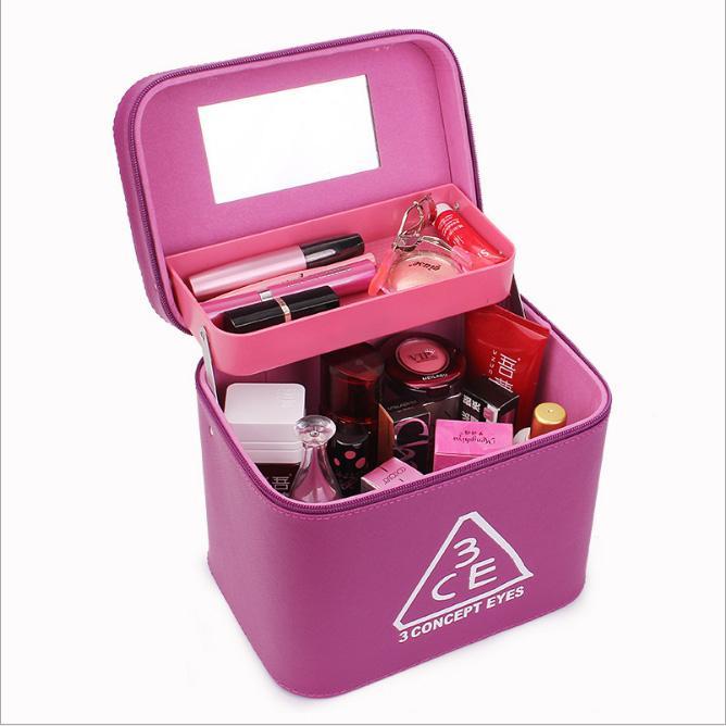 Large Cosmetic Bag Travel Makeup Organizer Case