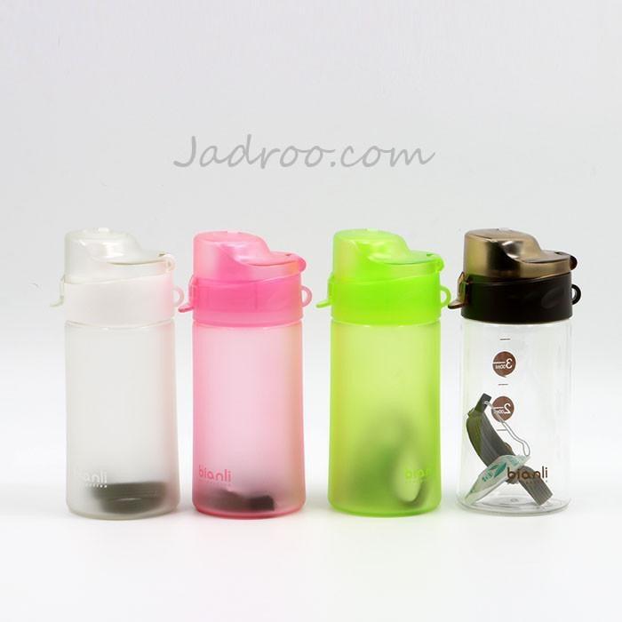 400ml BPA Free colorful Plastic sports water bottle