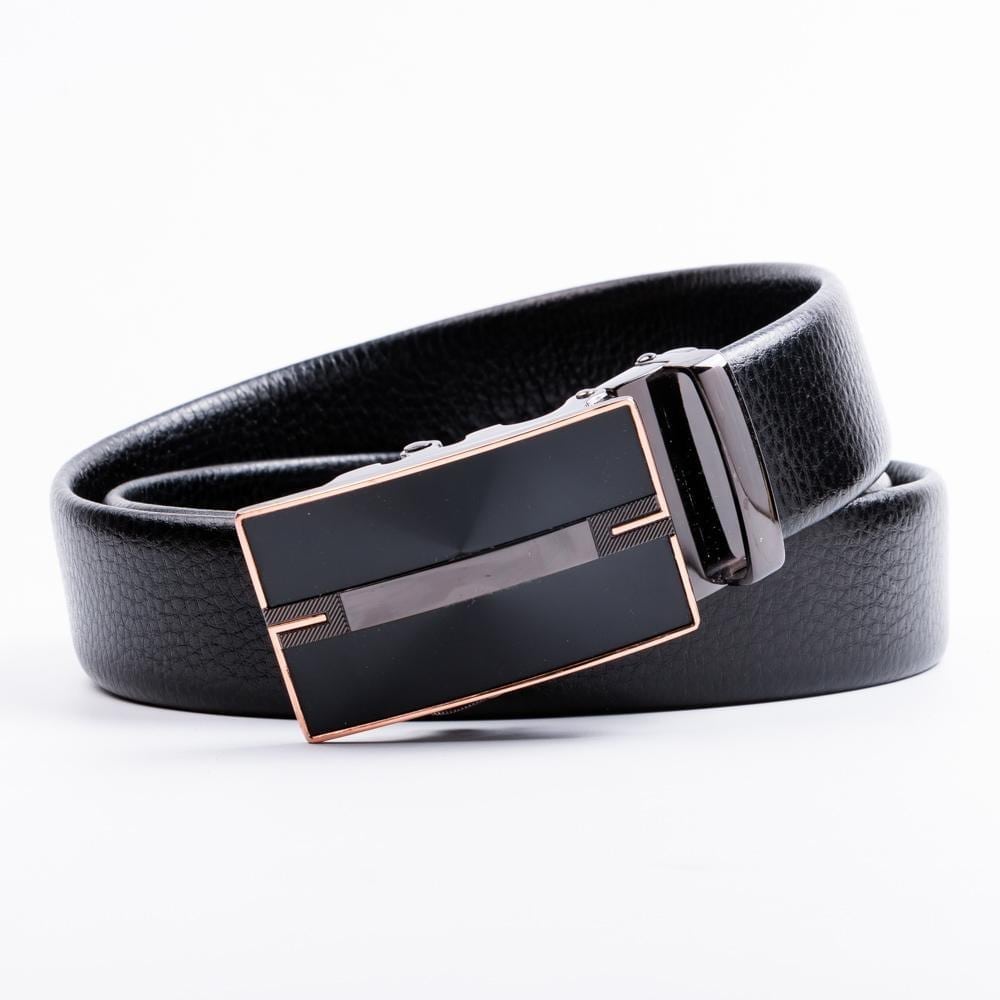 GENT'S LEATHER BELT WITH BUCKLE
